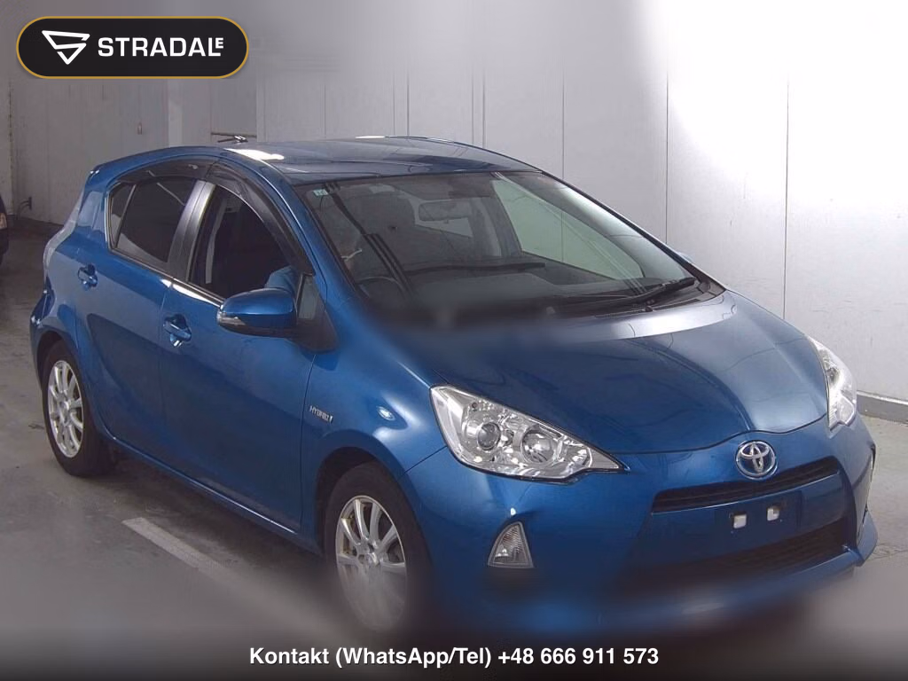 TOYOTA AQUA G BLACK SOFT LEATHER SELECTION 2014, aukcja z Japonii, zdjęcie 1