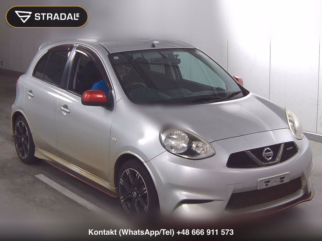 NISSAN MARCH 5D NISMO 2016, aukcja z Japonii, zdjęcie 1