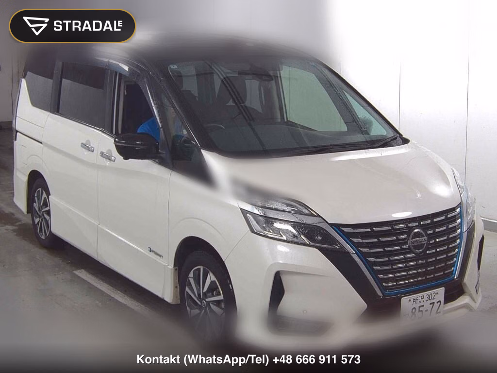 NISSAN SERENA 5D E-POWER HIGHWAY STAR V 2020, aukcja z Japonii, zdjęcie 1