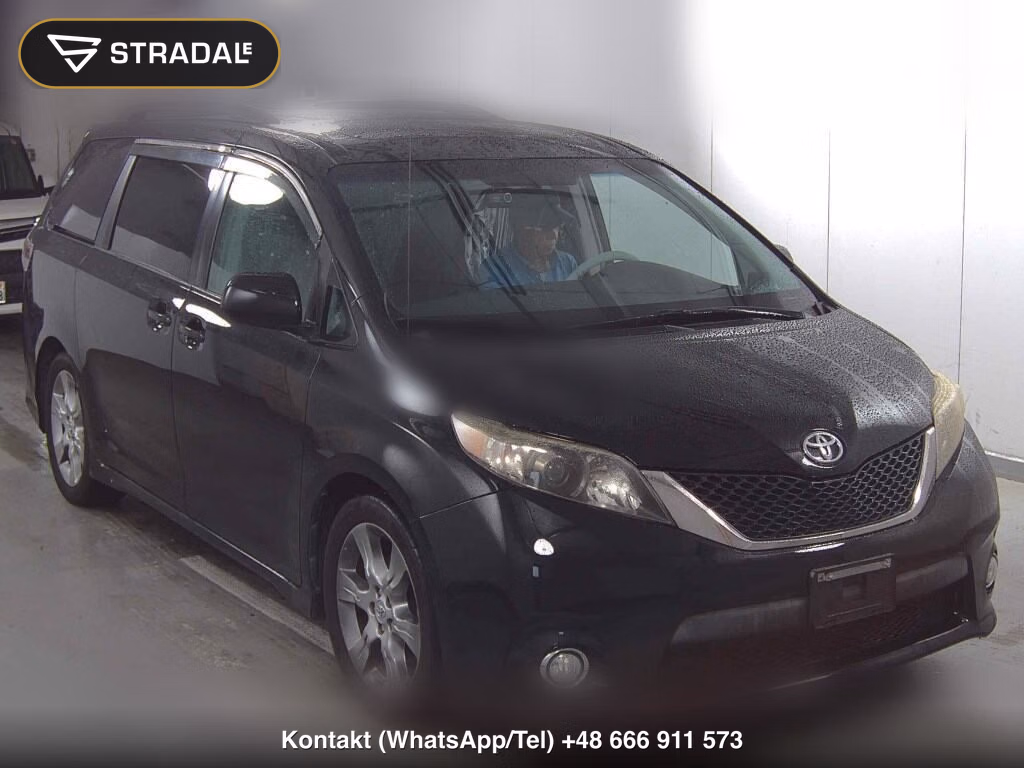 AMERICA TOYOTA SIENNA SE 2012, aukcja z Japonii, zdjęcie 1
