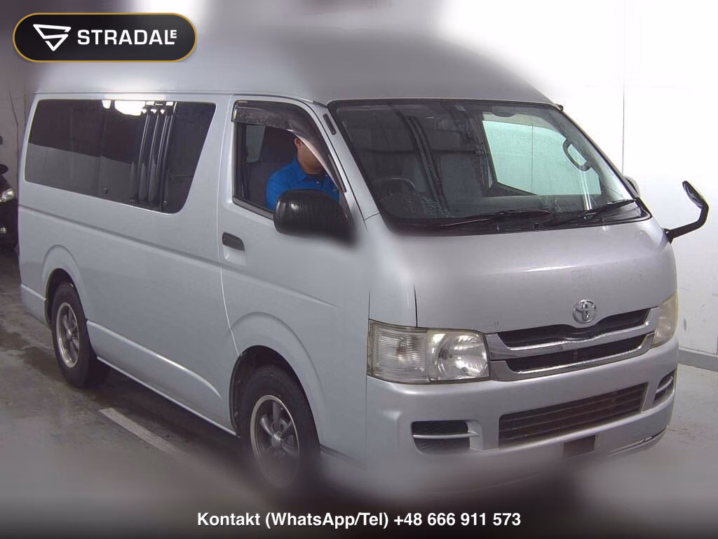TOYOTA HIACE VAN 4D CAMPING 2010, aukcja z Japonii, zdjęcie 1