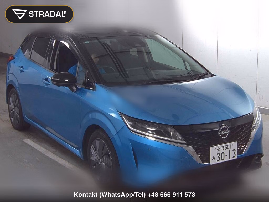 NISSAN NOTE 4WD X FOUR 2021, aukcja z Japonii, zdjęcie 1