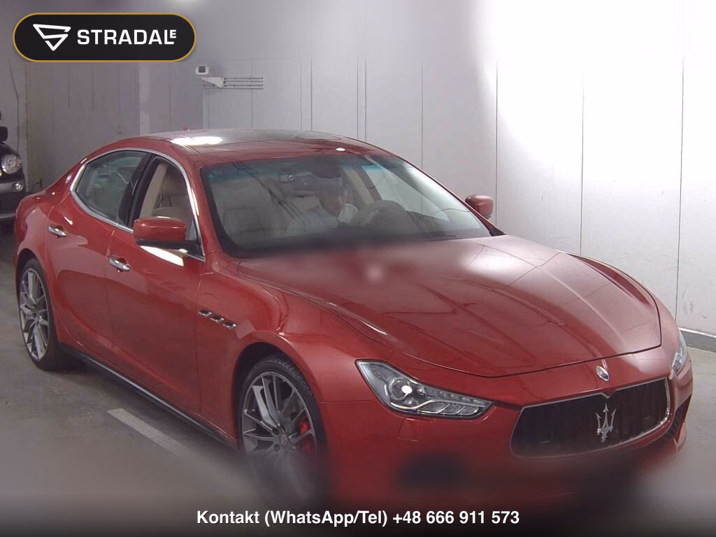 MASERATI GHIBLI 4D 2016, aukcja z Japonii, zdjęcie 1