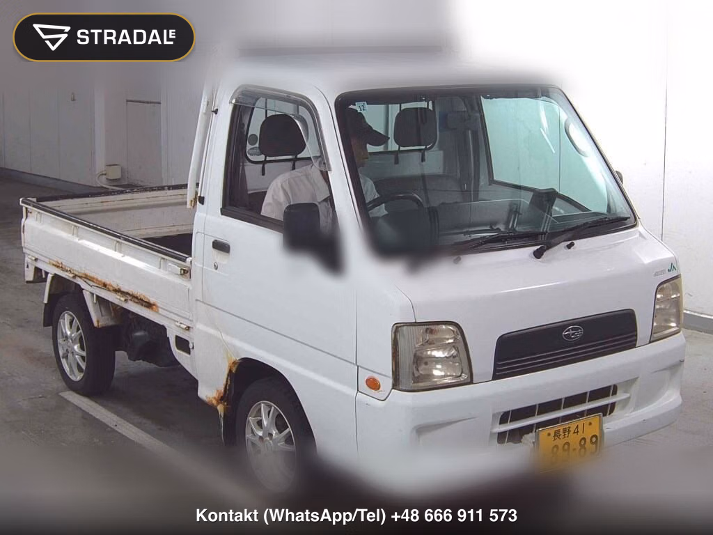 SUBARU SAMBAR TRUCK 4WD 2002, aukcja z Japonii, zdjęcie 1