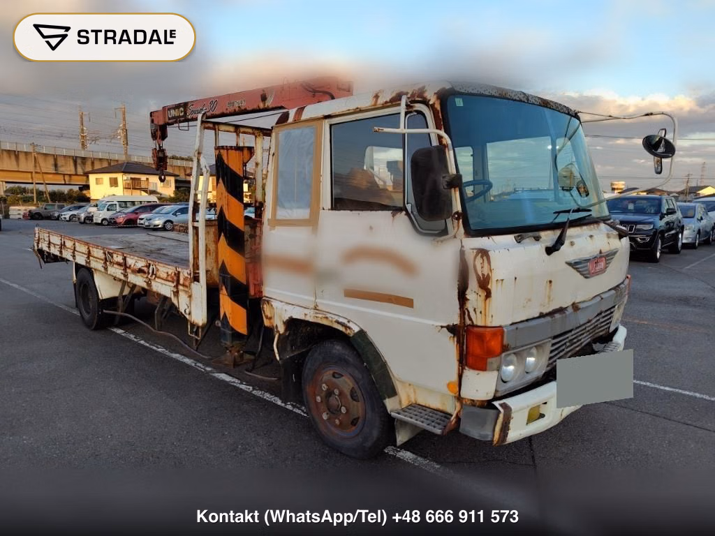 HINO HINO RANGER CRANE 1981, aukcja z Japonii, zdjęcie 1