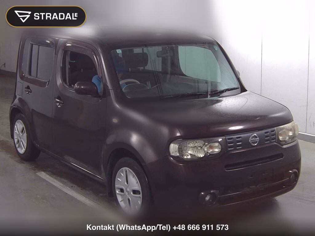 NISSAN CUBE 15X INDIGO + PLASMA 2011, aukcja z Japonii, zdjęcie 1