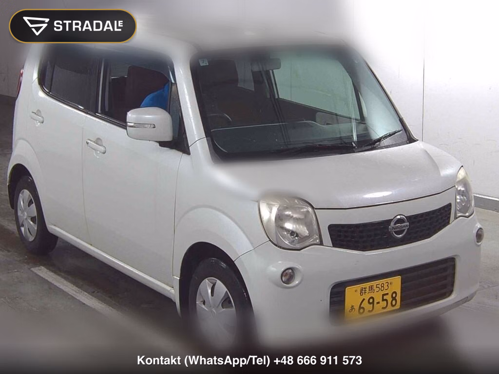 NISSAN MOCO 4WD X FOUR 2012, aukcja z Japonii, zdjęcie 1