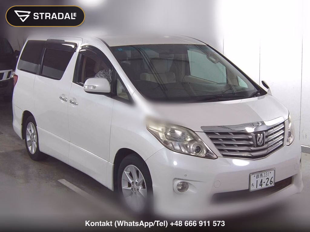 TOYOTA ALPHARD 240S LIMITED 2010, aukcja z Japonii, zdjęcie 1
