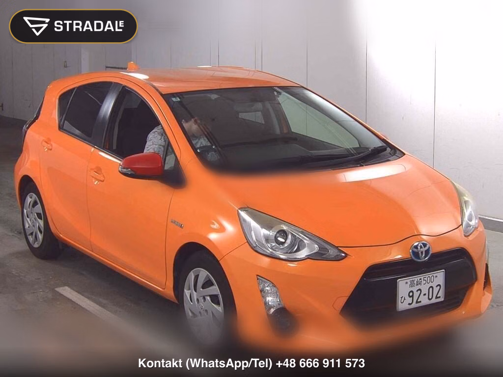 TOYOTA AQUA S 2015, aukcja z Japonii, zdjęcie 1