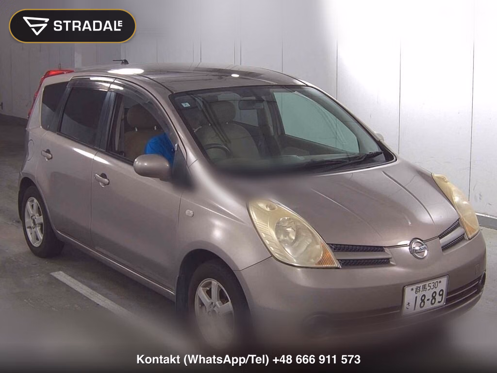 NISSAN NOTE 15S V PACKAGE 2006, aukcja z Japonii, zdjęcie 1