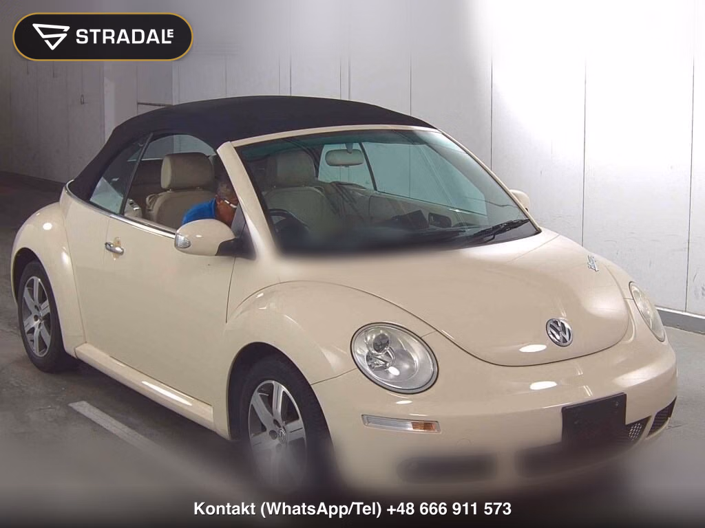 VOLKSWAGEN NEW BEETLE CABRIOLET 2007, aukcja z Japonii, zdjęcie 1