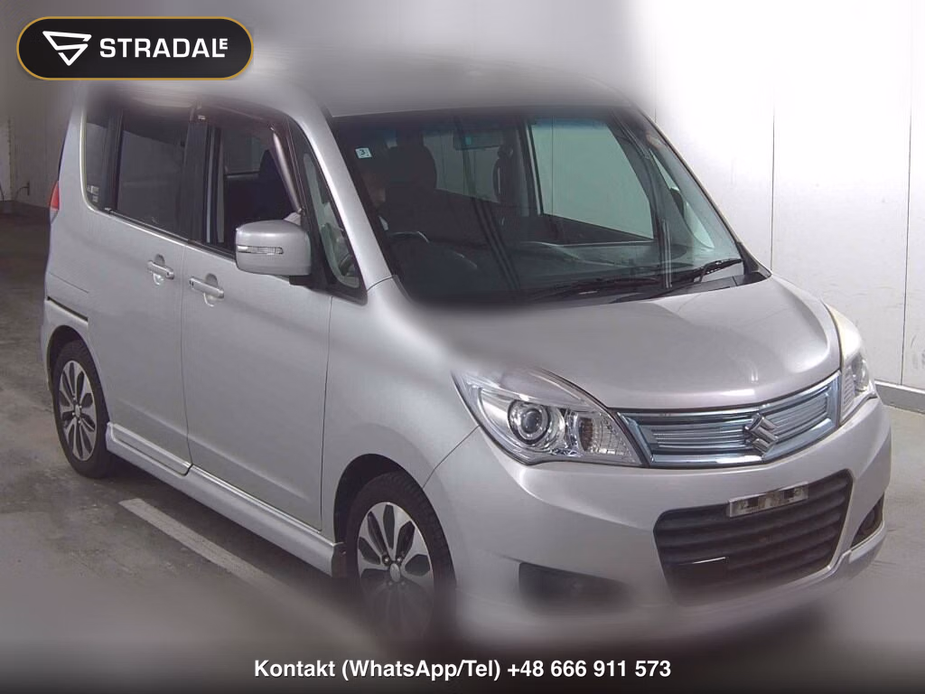 SUZUKI SOLIO 4WD S-DJE 2014, aukcja z Japonii, zdjęcie 1