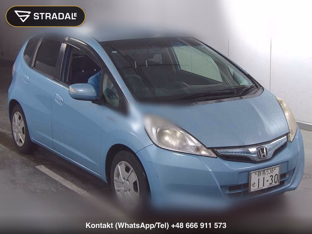 HONDA FIT HYBRID SMART SELECTION 2012, aukcja z Japonii, zdjęcie 1