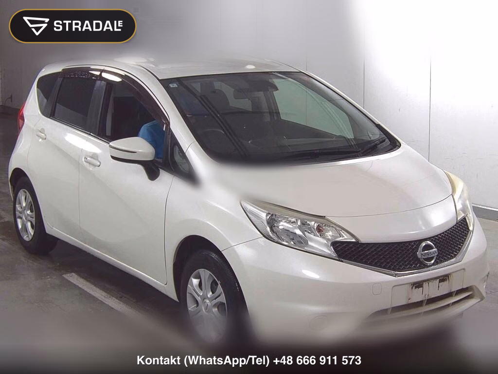 NISSAN NOTE X DIG-S 2016, aukcja z Japonii, zdjęcie 1