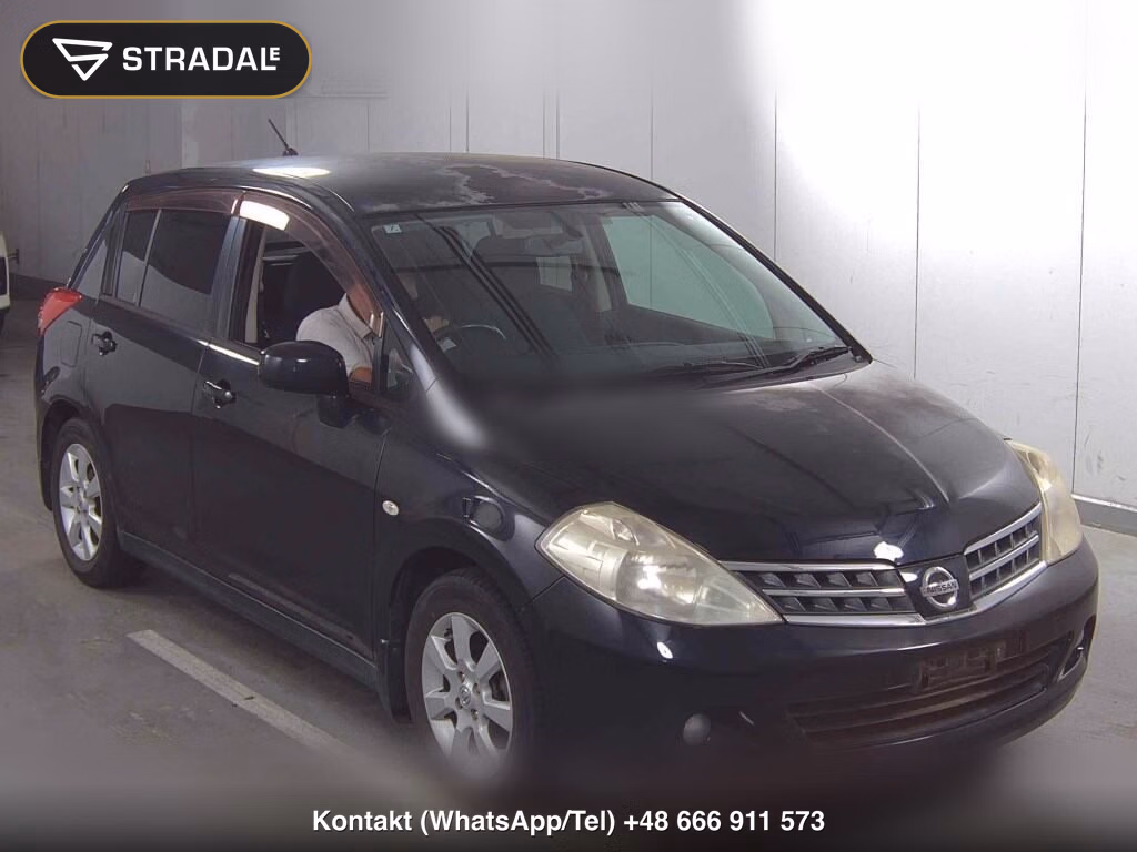 NISSAN TIIDA 15M 2008, aukcja z Japonii, zdjęcie 1