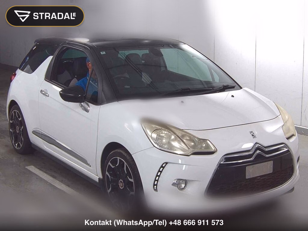 CITROEN DS3 SPORT CHIC 2012, aukcja z Japonii, zdjęcie 1