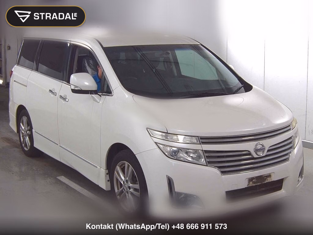 NISSAN ELGRAND 5D 250 HIGHWAY STAR 2012, aukcja z Japonii, zdjęcie 1