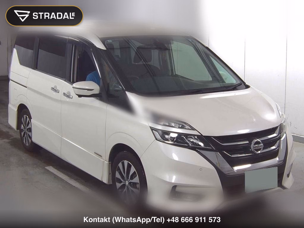NISSAN SERENA 5D HIGHWAY STAR V SELECTION Ⅱ 2019, aukcja z Japonii, zdjęcie 1