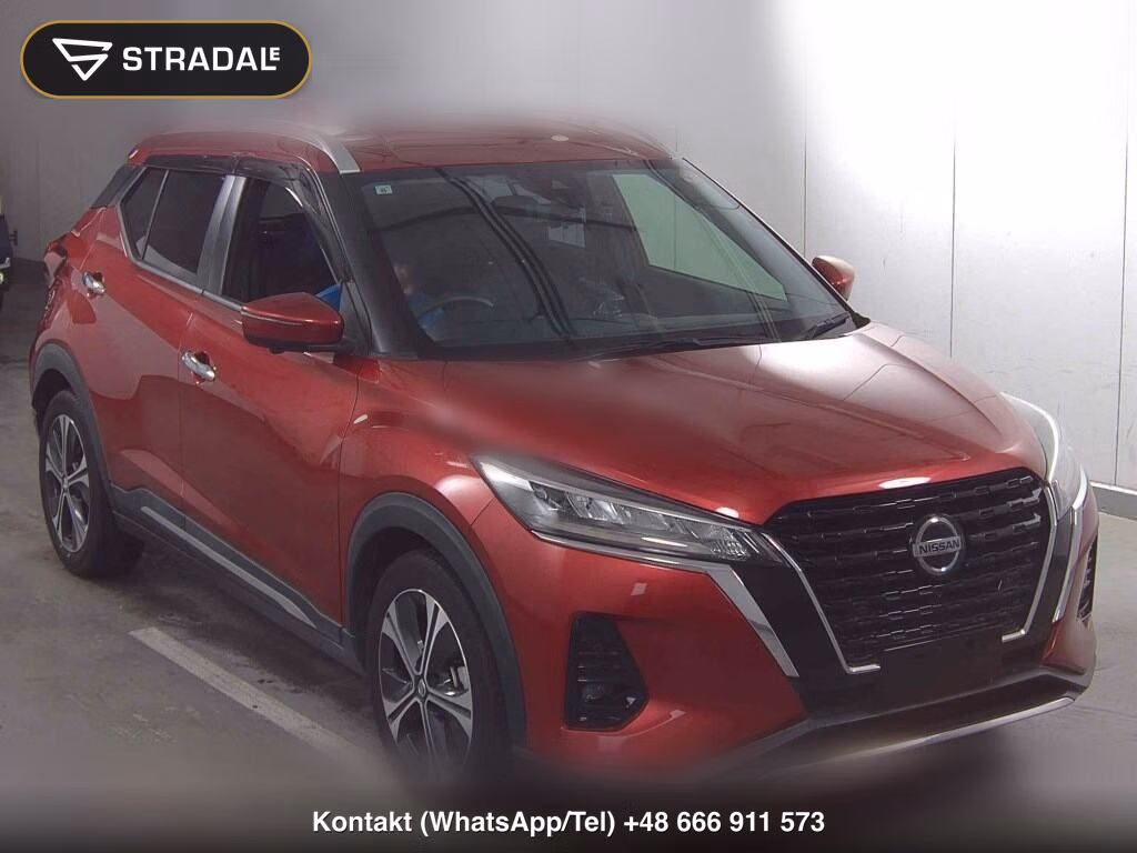 NISSAN KICKS 5D X 2021, aukcja z Japonii, zdjęcie 1