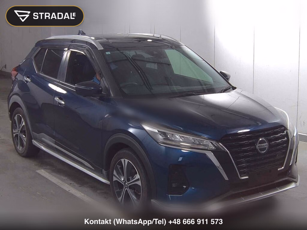 NISSAN KICKS 5D X 2021, aukcja z Japonii, zdjęcie 1