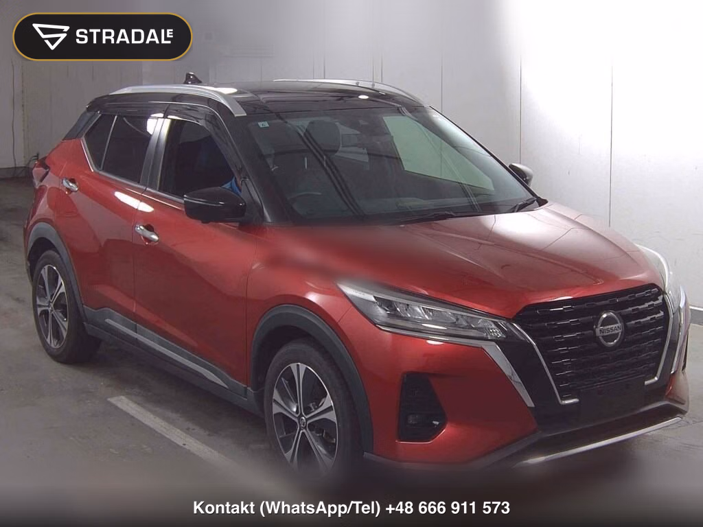 NISSAN KICKS 5D X 2021, aukcja z Japonii, zdjęcie 1