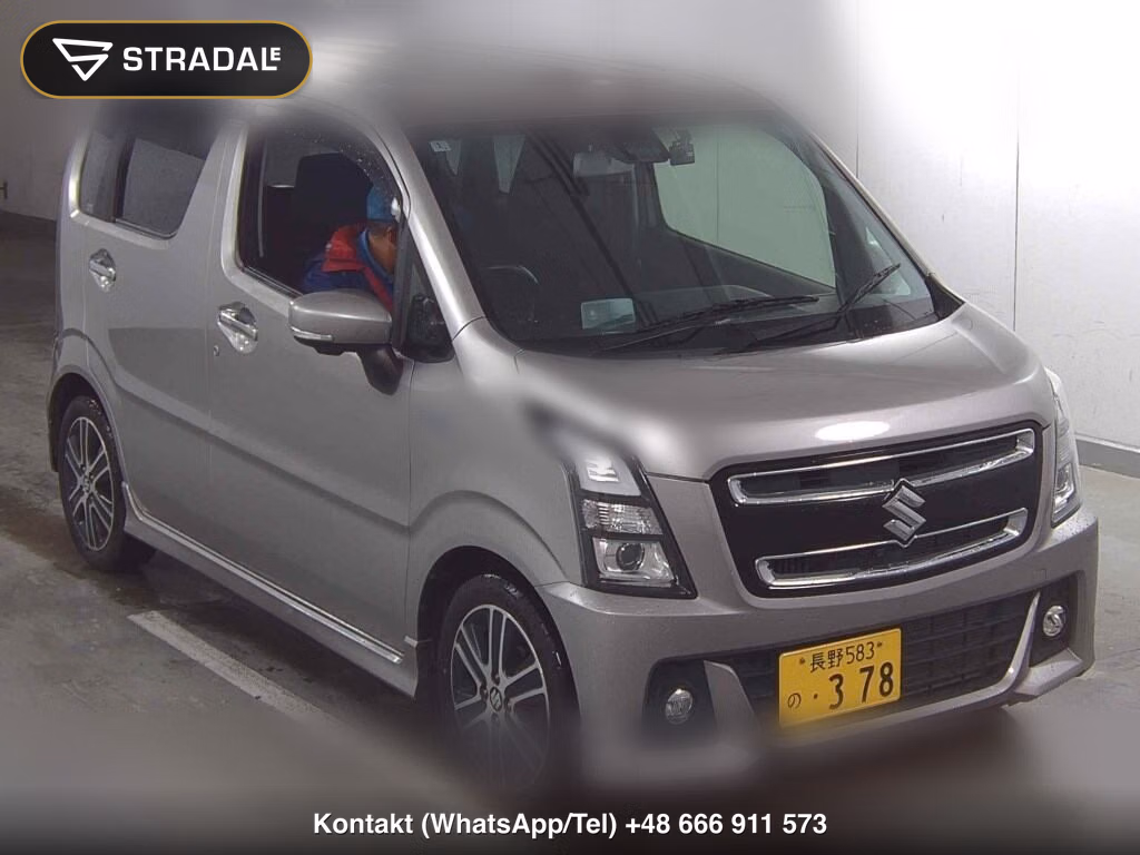 SUZUKI WAGON R STINGRAY 4WD HYBRID T 2018, aukcja z Japonii, zdjęcie 1