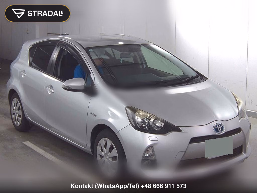 TOYOTA AQUA G BLACK SOFT LEATHER SELECTION 2014, aukcja z Japonii, zdjęcie 1