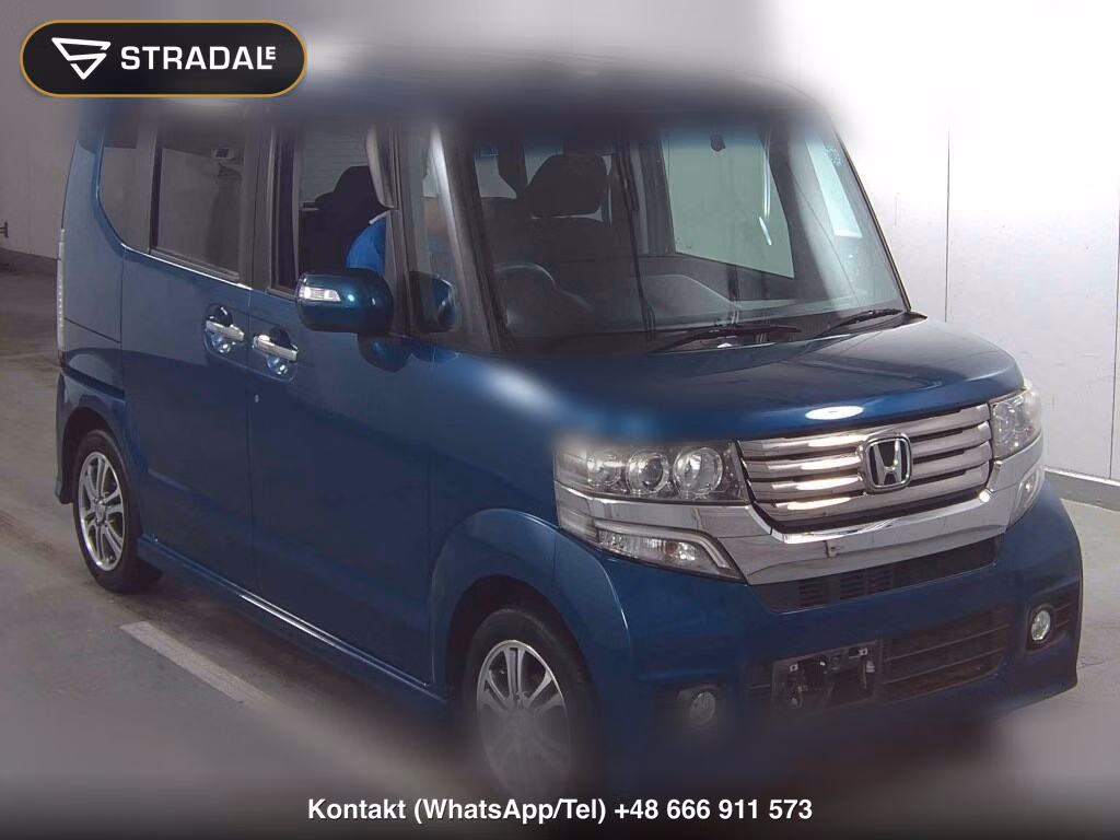 HONDA N-BOX CUSTOM G･L PACKAGE 2013, aukcja z Japonii, zdjęcie 1