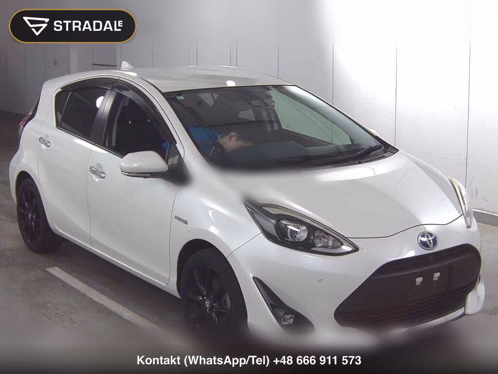 TOYOTA AQUA S STYLE BLACK 2019, aukcja z Japonii, zdjęcie 1