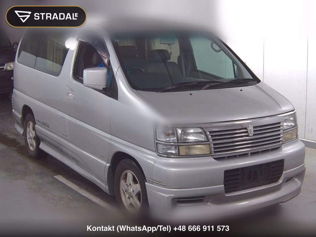 NISSAN ELGRAND 4D 4WD HIGHWAY STAR LOUNGE PACKAGE 1999, aukcja z Japonii, zdjęcie 1