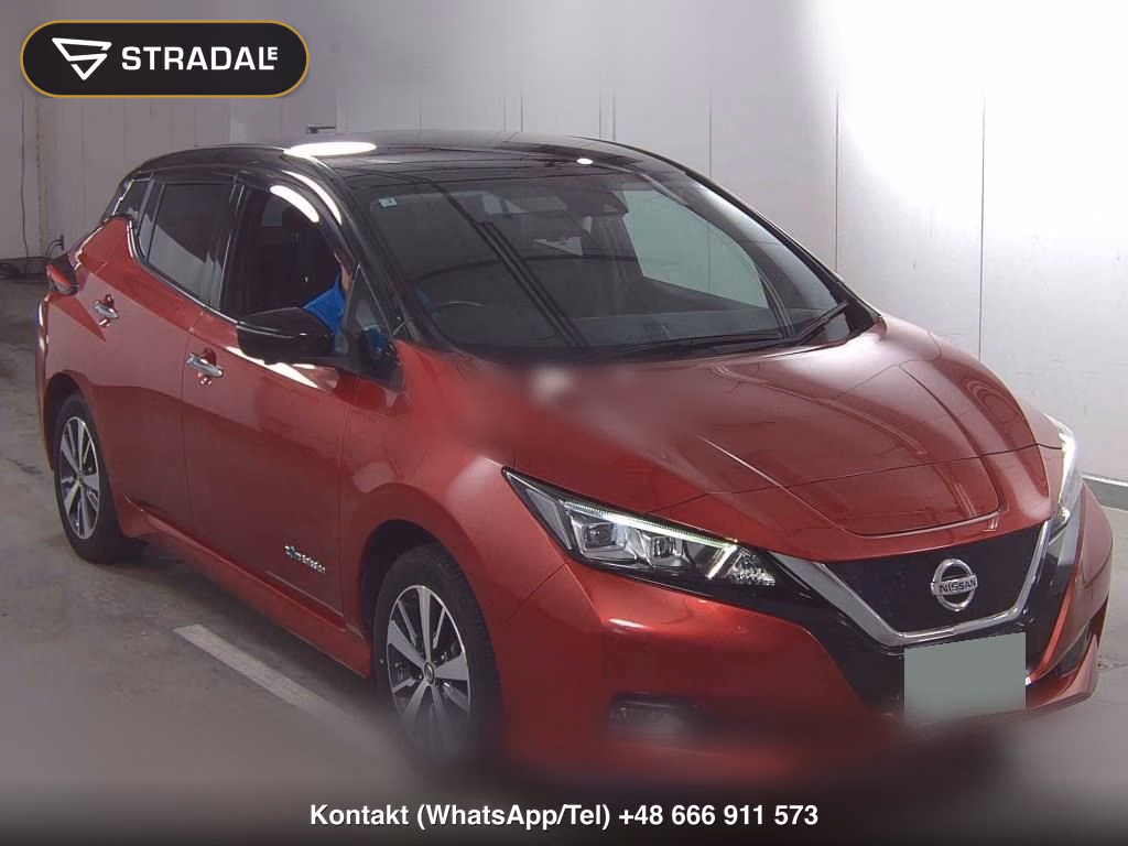 NISSAN LEAF E+ X 2019, aukcja z Japonii, zdjęcie 1