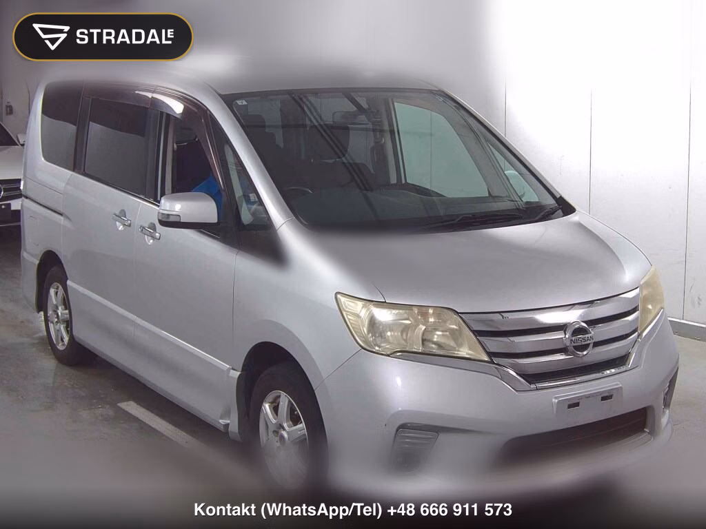 NISSAN SERENA 5D 4WD HIGHWAY STAR 2011, aukcja z Japonii, zdjęcie 1