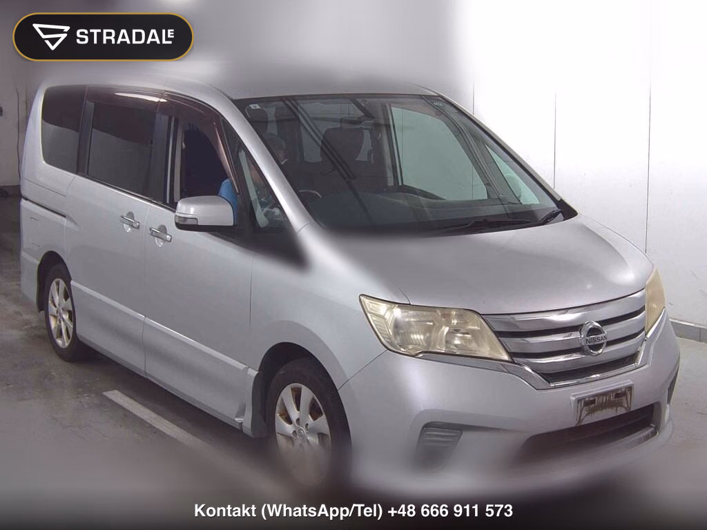 NISSAN SERENA 5D HIGHWAY STAR 2011, aukcja z Japonii, zdjęcie 1