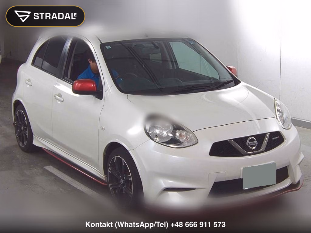 NISSAN MARCH 5D NISMO 2014, aukcja z Japonii, zdjęcie 1