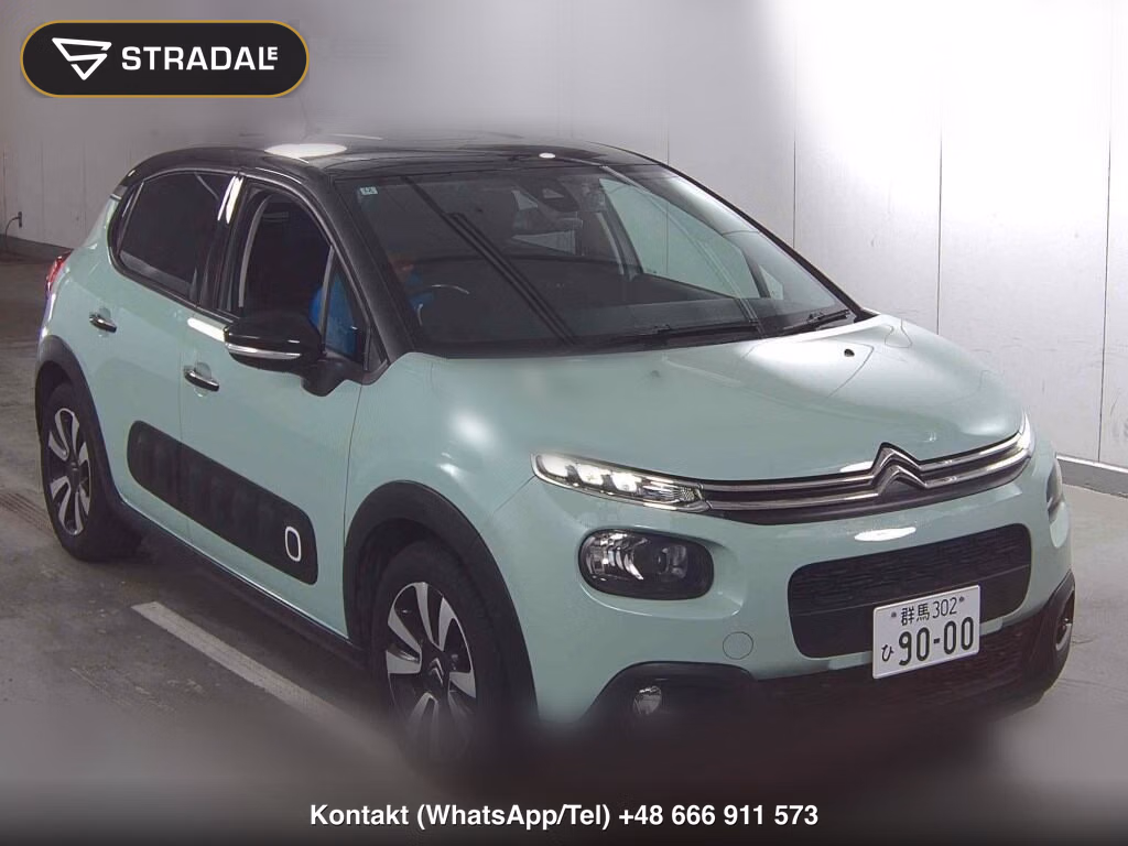 CITROEN C3 SHINE 2018, aukcja z Japonii, zdjęcie 1