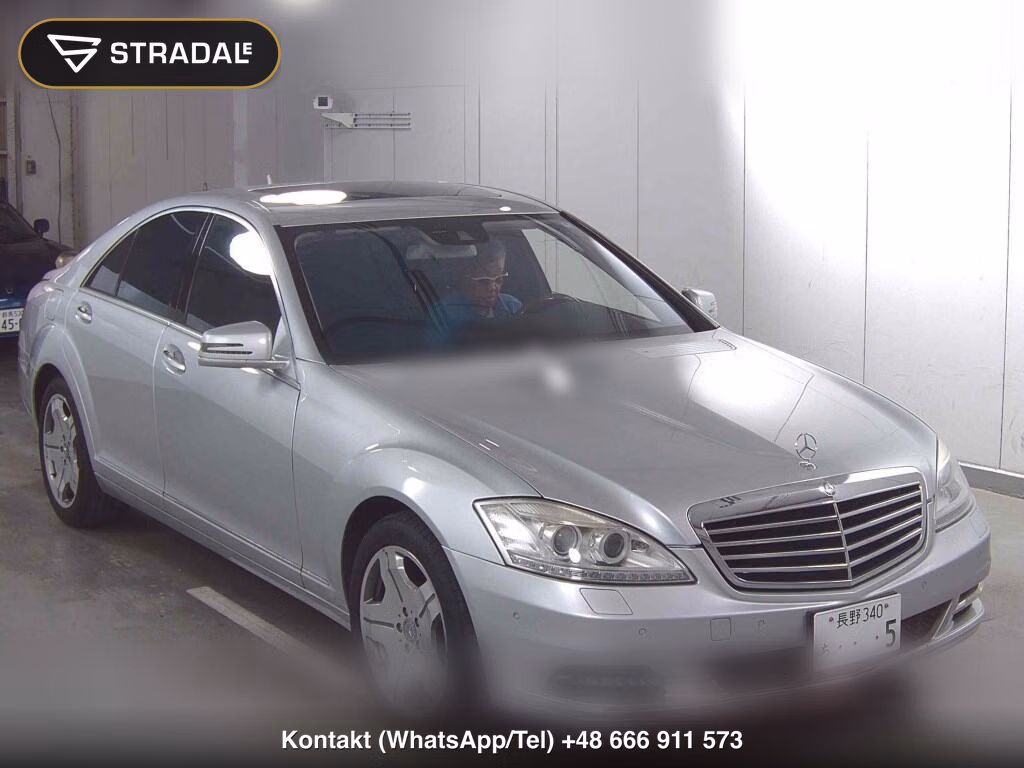 MERCEDES BENZ S-CLASS 4D S550 2010, aukcja z Japonii, zdjęcie 1