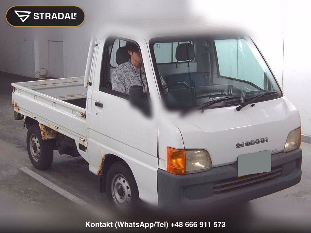SUBARU SAMBAR TRUCK 4WD JA 1999, aukcja z Japonii, zdjęcie 1