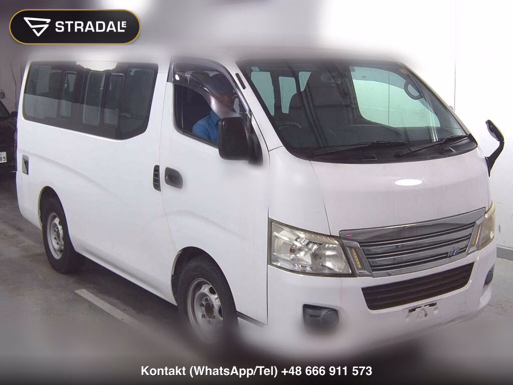 NISSAN NV350CARAVAN WAGON 2012, aukcja z Japonii, zdjęcie 1