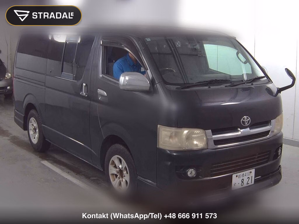 TOYOTA HIACE VAN 5D LONG SUPER GL 2004, aukcja z Japonii, zdjęcie 1