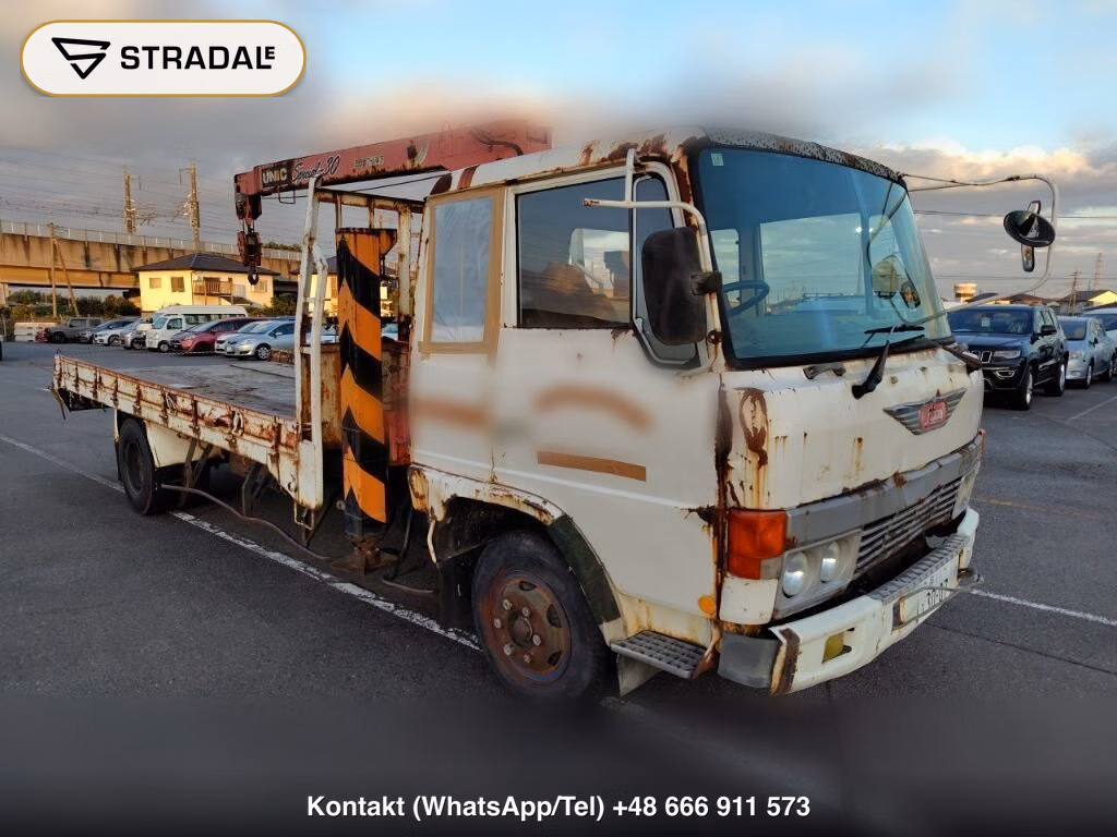 HINO HINO RANGER CRANE 1981, aukcja z Japonii, zdjęcie 1