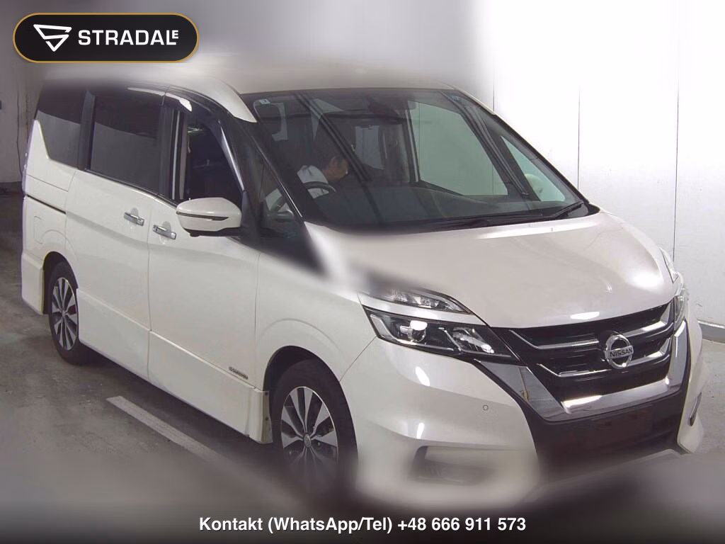 NISSAN SERENA 5D HIGHWAY STAR V SELECTION Ⅱ 2019, aukcja z Japonii, zdjęcie 1