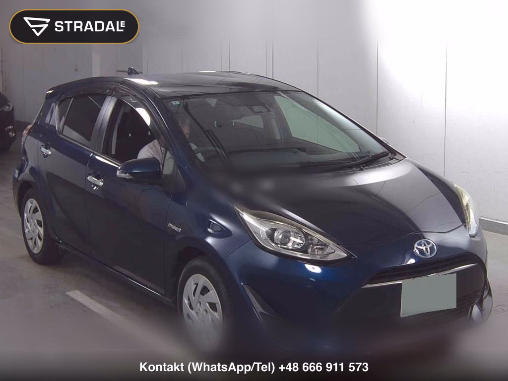 TOYOTA AQUA S STYLE BLACK 2018, aukcja z Japonii, zdjęcie 1