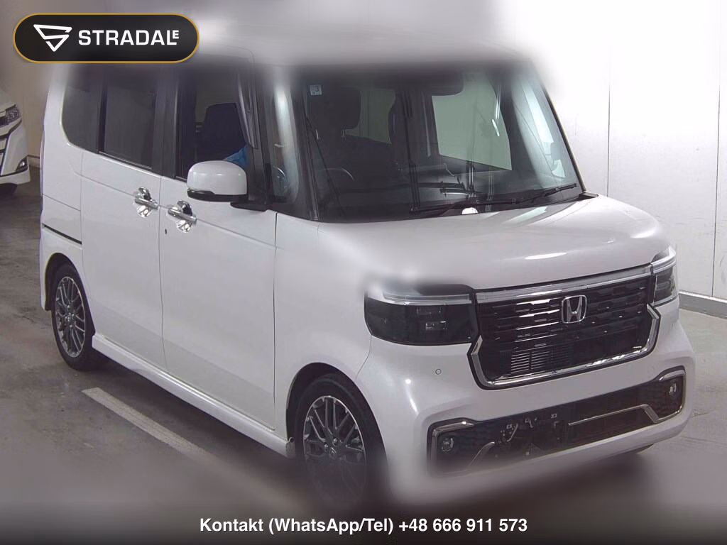 HONDA N-BOX CUSTOM TURBO 2025, aukcja z Japonii, zdjęcie 1