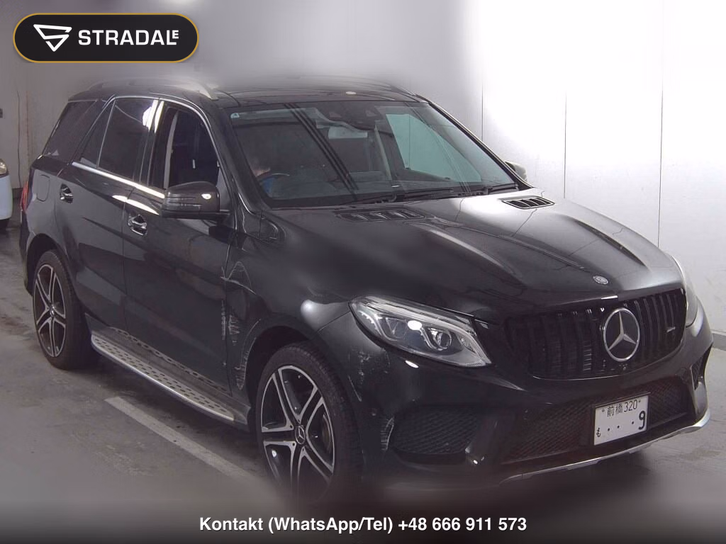 MERCEDES BENZ GLE 4WD GLE350D 4MATIC SPORTS 2015, aukcja z Japonii, zdjęcie 1