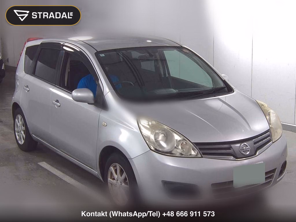 NISSAN NOTE 15X SV + PLASMA 2012, aukcja z Japonii, zdjęcie 1