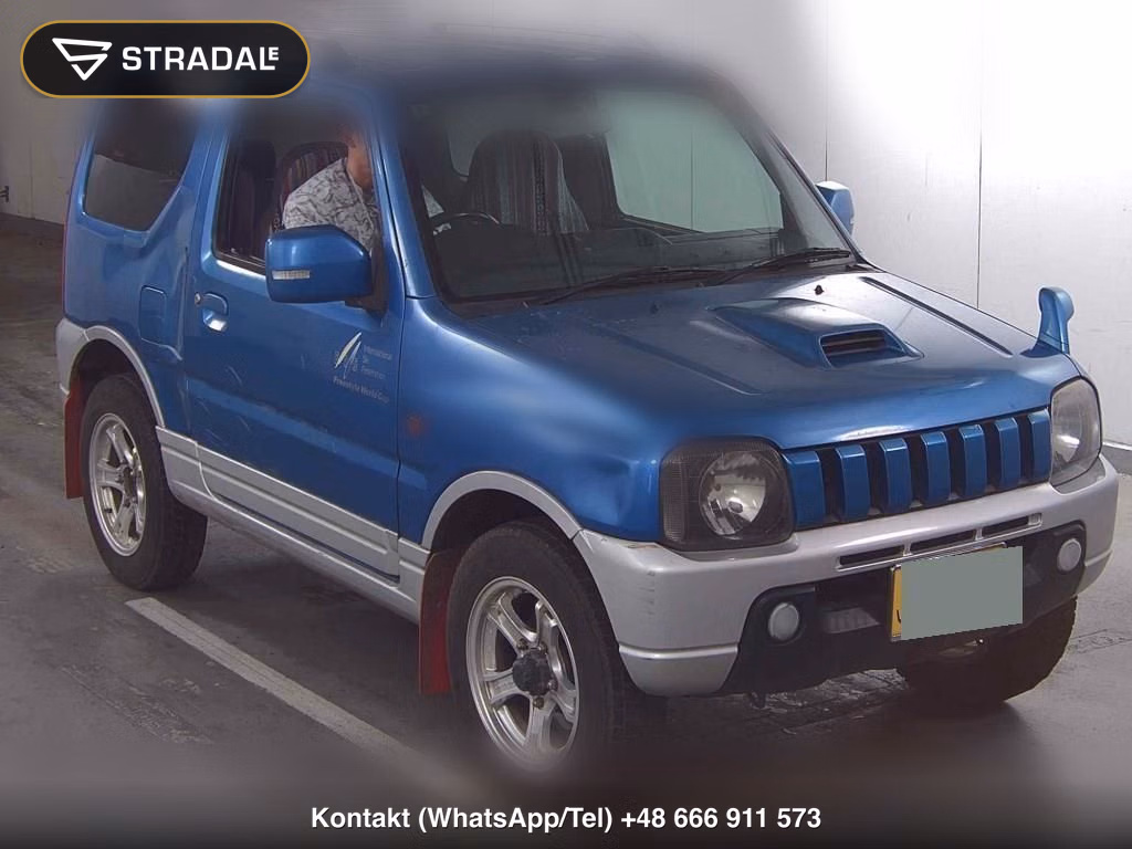 SUZUKI JIMNY 3D 4WD FIS FREESTYLE WORLD CUP LIMITED 2002, aukcja z Japonii, zdjęcie 1
