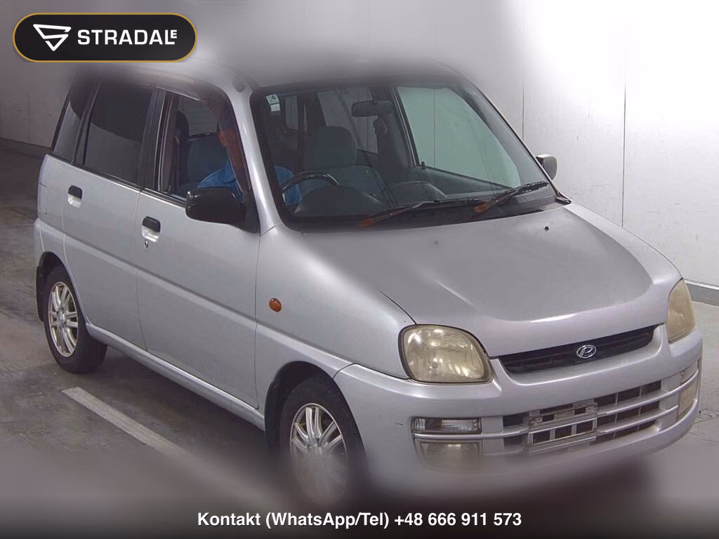 SUBARU PLEO 5D 2001, aukcja z Japonii, zdjęcie 1