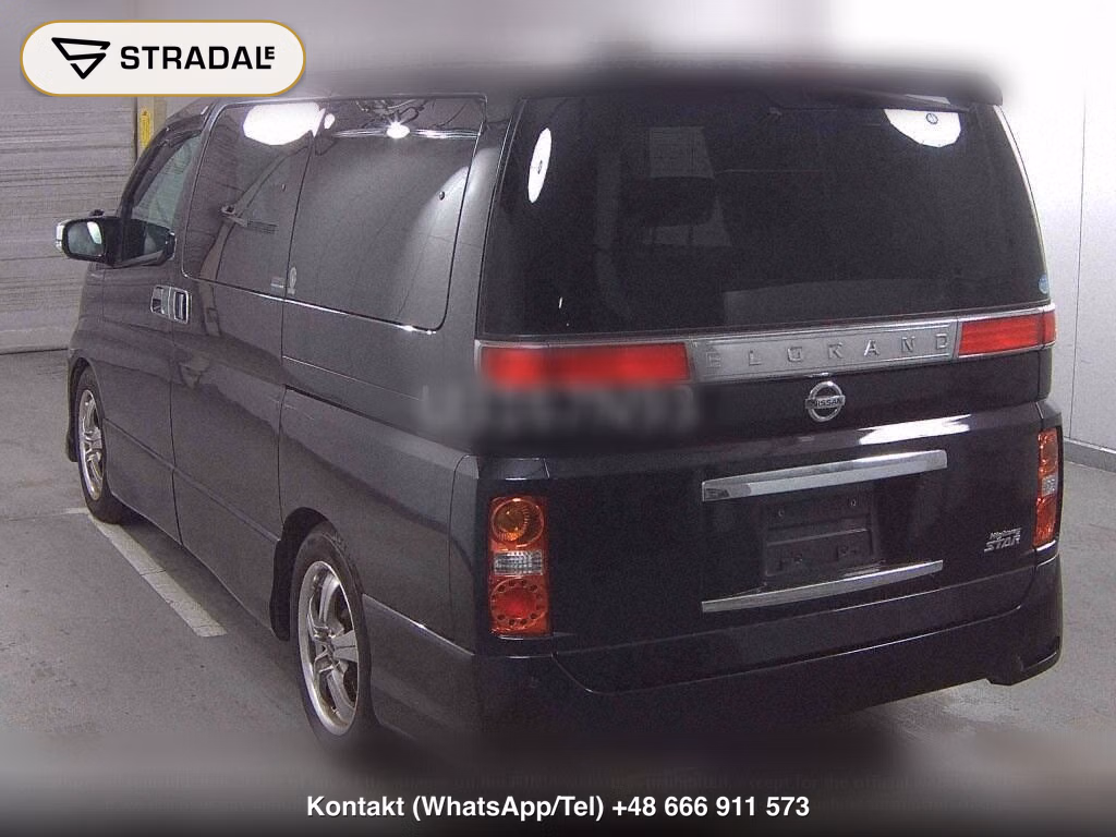 NISSAN ELGRAND 5D 350 HIGHWAY STAR BLACK LEATHER EDITION, miniaturka 3