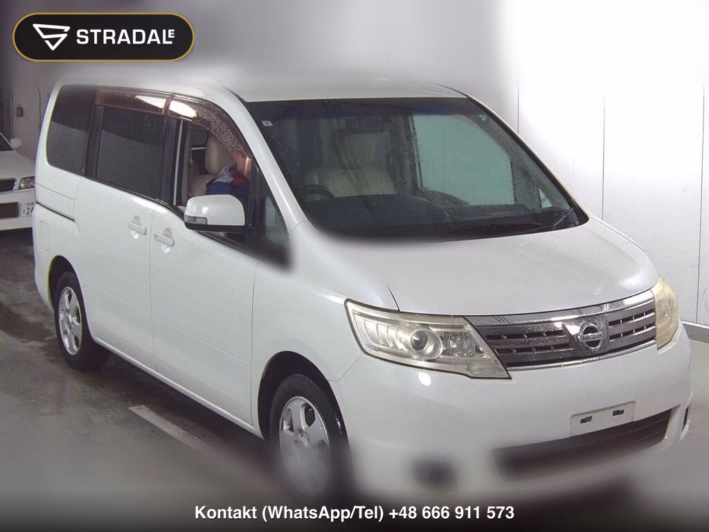 NISSAN SERENA 5D 20G 2009, aukcja z Japonii, zdjęcie 1