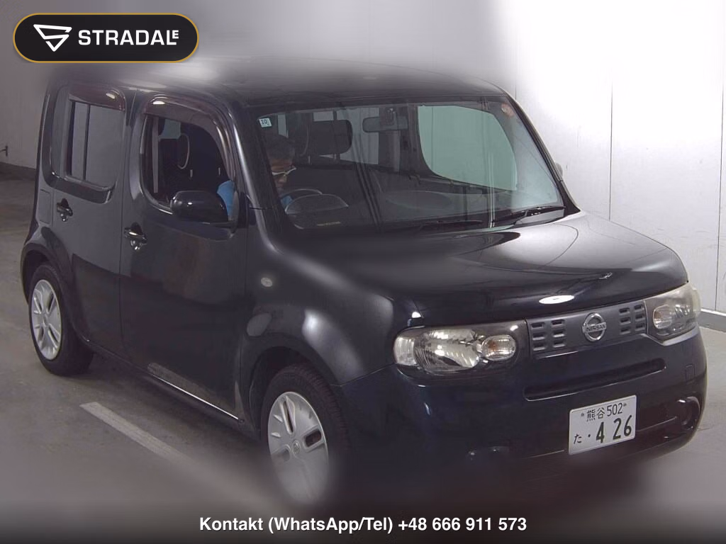 NISSAN CUBE 15X INDIGO + PLASMA 2012, aukcja z Japonii, zdjęcie 1